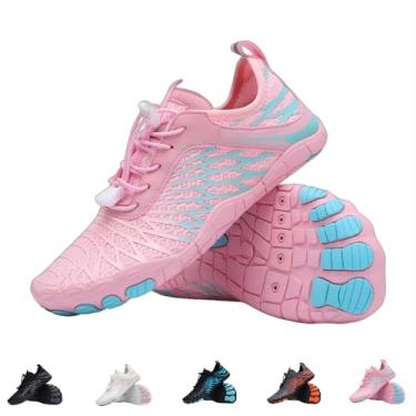 Imagem de Zureto Grounded Footwear for Women Men Neuropathy, Hike Footwear Barefoot Womens Men's, rosa, 35/36 BR