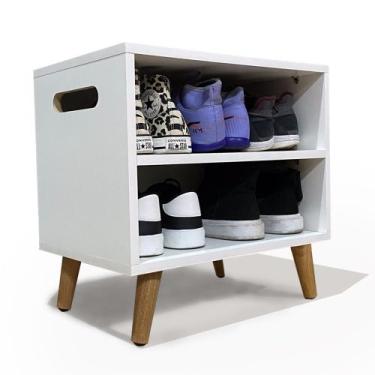 Imagem de Sapateira Organizadora Premium para Hall De Entrada - Branco - NIXXO