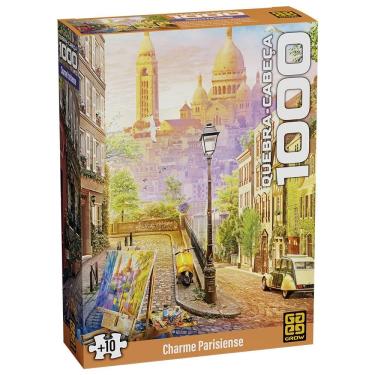 Imagem de Quebra-cabeça 1000 peças Charme Parisiense