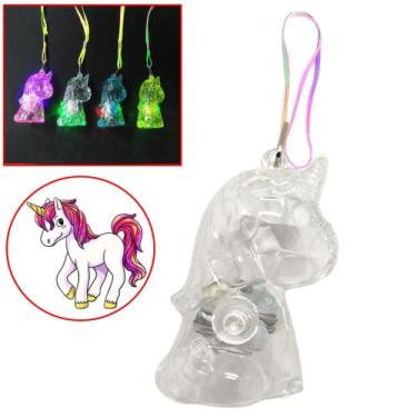 Imagem de Colar De Led Pisca Unicórnio Para Festas De Aniversários Shows XM21150