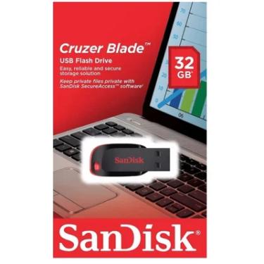 Imagem de Pen Drive Sandisk Cruzer Blade Sdcz50  32gb.