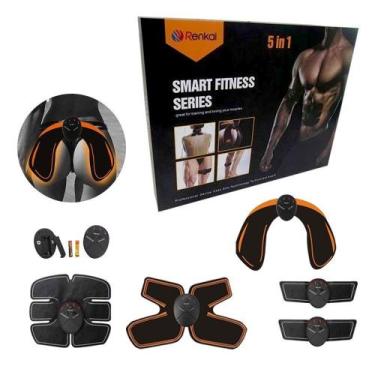 Imagem de Kit Tonificador Muscular Elétrico 5 Em 1 Smart Fitness Series - MKB