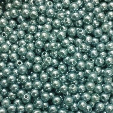 Imagem de PÉROLA DE ABS LISA Nº 05 20G PEROLA 5MM - LADEIRA BIJUTERIAS, AZUL MIN