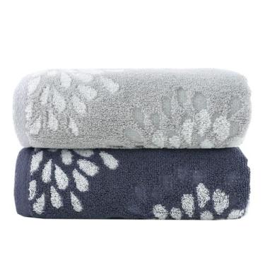 Imagem de Conjunto de toalhas de mão Pidada Hydrangea Floral 100% algodão x2
