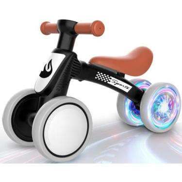 Imagem de Iluminação colorida Balance Bike WETIFY para menino de 1 ano