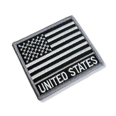 Imagem de BP0055N-002 Bandeira USA Patch Bordado 7,5x6,3cm - BR44