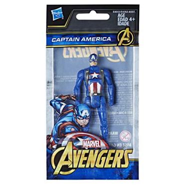 Imagem de Novo Mini Figura de Açao Marvel Capitao America Hasbro E4353