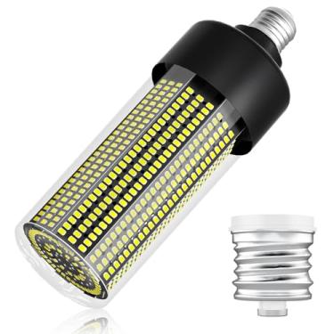 Imagem de DuuToo Lâmpadas LED de milho de 100 W 6000 K Lâmpada de luz do dia equivalente a 1000 W equivalente a 14480LM E26/E39 Luz de área grande 110V Haleto metálico de substituição HID CFL para oficina de