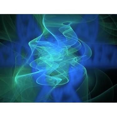 Imagem de Quadro Decorativo com Estampa Imaginatory Lush Fractal Texture Image Abstract 30 x 30 Vinil 1 unidade