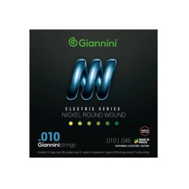 Imagem de Encordoamento Giannini Guitarra GEEGST  .010 / .046