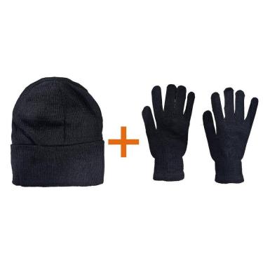 Imagem de Gorro De Inverno + Luvas De Inverno Kit