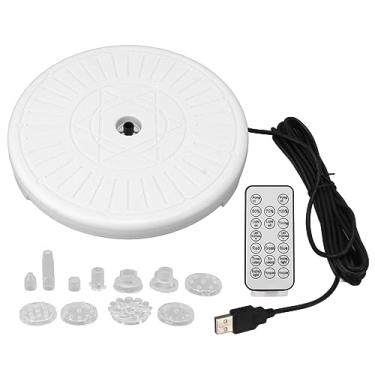 Imagem de Fonte de Banho Solar para Pássaros Com Luzes LED Bomba de Controle Remoto para Piscina de Lago de Jardim, Bomba Submersível Sem Escova Eficiente, para Fonte de Jardim Ornamental