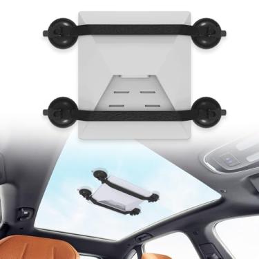 Imagem de Mini suporte Starlink para carro, telhado e teto solar - Potente kit de montagem de ventosa para sinal estável de 360° em trailers, caminhões, barcos - durável e resistente ao clima