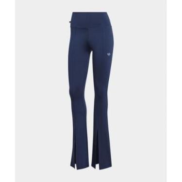 Imagem de Calça Flare com Barra Dividida Adidas IC2268-Feminino