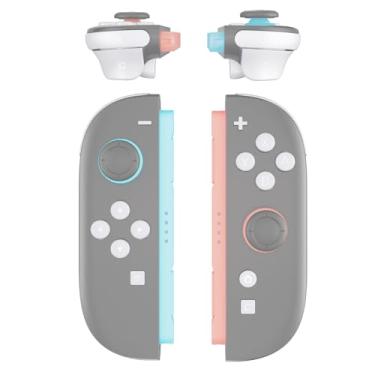 Imagem de eXtremeRate DIY Replacement Full Set Buttons for Joycon 2, Custom ABXY Direction Keys Dpad + - C Home Capture Release L R ZR ZL Trigger Buttons for Nintendo Switch 2 Controller - White