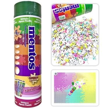 Imagem de Mentos Rainbow Supersized 1.000pc Doce Colorido Jigsaw YWOW