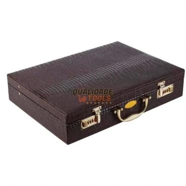 Imagem de Faqueiro Luxuoso Inox 84 Peças Banhando A Ouro 24K