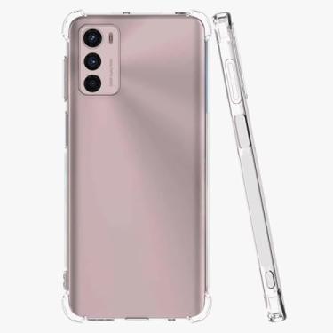 Imagem de [GL CASES] Capa Moto G42 Slim Clear Anti Impacto Reforçada Silicone Transparente Case Flexível Capinha Motorola Moto G42 Anti Choque Encaixe Preciso Com Proteção Para Câmera e Tela
