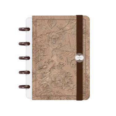 Imagem de Caderno de Disco Iscool Inteligente Mini Soft Breath Line Sand Bege