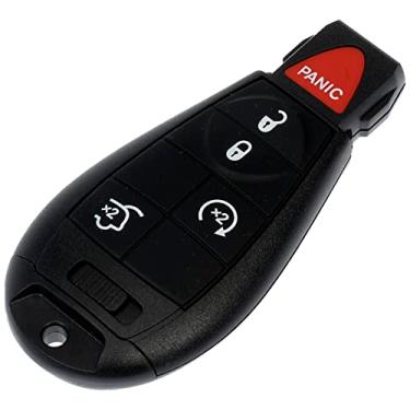 Imagem de Dorman Controle remoto de entrada sem chave 99263ST 5 botões compatível com modelos selecionados de Jeep