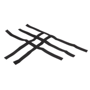 Imagem de Tusk Barras de fixação para pés com protetores de calcanhar de substituição preta