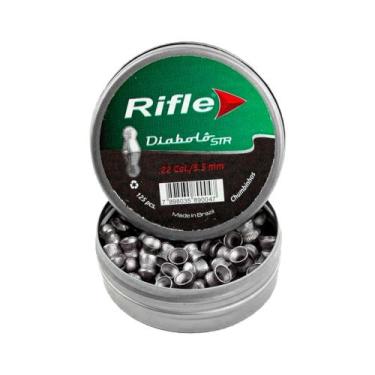 Imagem de Chumbinhos para Carabina de Pressão Esportivo Rifle Diabolô STR 5.5mm 