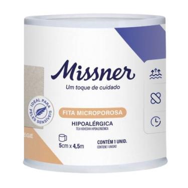 Imagem de Fita Microporosa Bege 5cm X 4,5m - Missner