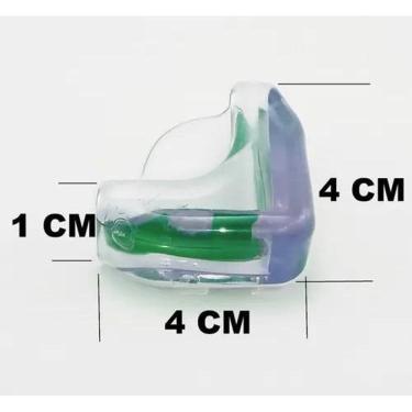 Imagem de Protetor de Quina Transparente em Silicone - 4 Peças