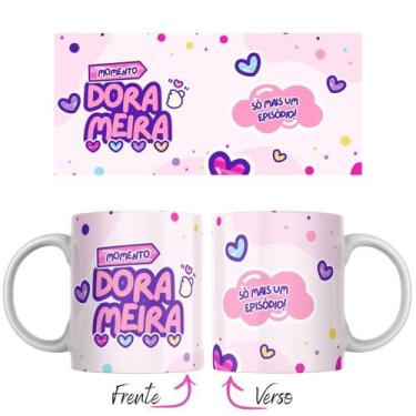 Imagem de Caneca De Porcelana Dorama Dorameira Criativa Personalizada - Castelo 