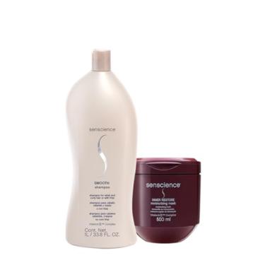 Imagem de Kit Senscience Smooth Inner Shampoo Máscara (2 produtos)