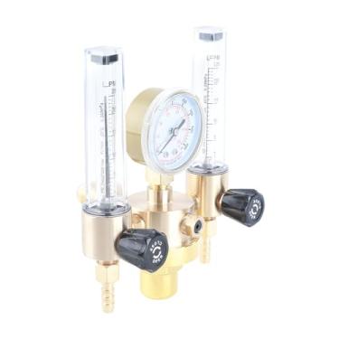 Imagem de Generic Redutor de Pressão de Argônio, Medidor de Vazão Regulador de Argônio, Soldagem Industrial (WX-562-5/8 dentes externos)