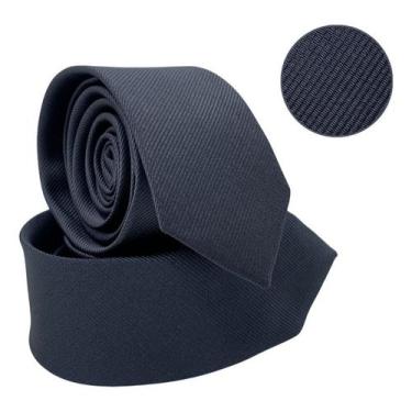 Imagem de Gravata Social Risco Fino Padrinho Evento - oem, Azul noite