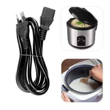 Imagem de Cabo De Força Para Panela Elétrica De Arroz Mondial Britania Philco - 250V 10A