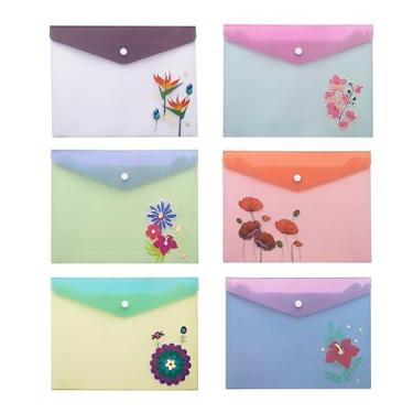 Imagem de Molin Pasta A5 24x18cm Love Flowers - Pacote com 12 Unidades