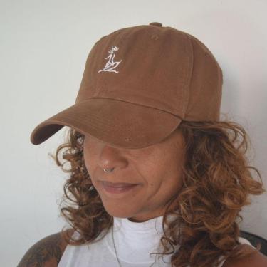 Imagem de Boné Dad Hat Seis Gomos Bordado - Tabaco-Unissex