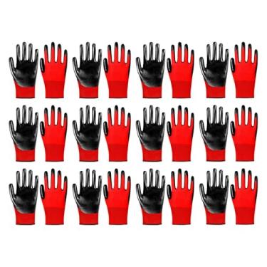 Imagem de Generic Luvas de proteção de trabalho, proteção contra impactos, luvas leves de poliéster reforçado para jardim, para jardinagem, escavação em armazéns