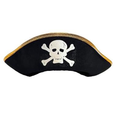 Imagem de Genérico, Chapéu De Pirata Halloween Festa Fantasia Carnaval Cosplay