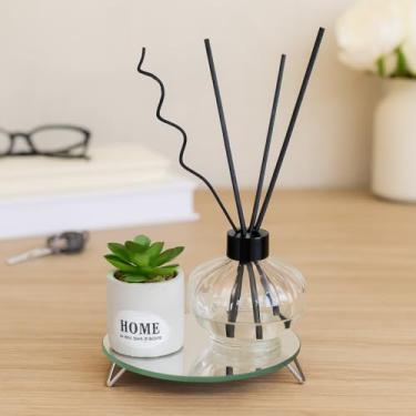 Imagem de Kit Difusor Enfeite Lavabo Sala Quarto Moderno Minimalista