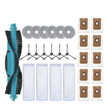 Imagem de Compatible Compatible With Cecotec Conga 11090 Spin Revolution Main Side Brush Hepa Filter Mop Cloth Spare Parts Replacement Kit Accessories(27PCS)