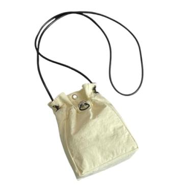 Imagem de Bolsa carteiro pequena bolsa tiracolo leve (bege), Bege