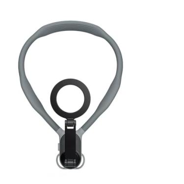 Imagem de Suporte Magnético para Celular com Fixação no Pescoço, Gravação de Vídeos em Primeira Pessoa, Ajustável, Portátil
