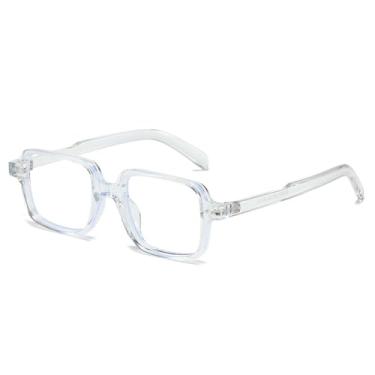 Imagem de Óculos de Sol Masculinos com Rebites, Proteção UV400, Estilo Punk Feminino, Lentes Transparentes Gradientes para Esportes ao Ar Livre, Corrida e Ciclismo.