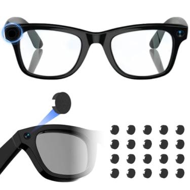 Imagem de Adesivos de bloqueio de luz LED compatíveis com Ray-Ban Meta Wayfarer/Skyler/Headliner/Oakley Meta HSTN acessórios, capas de LED blackout para óculos inteligentes, adesivo de baixa aderência