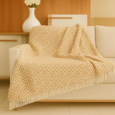 Imagem de Manta para Sofa 2 ou 3 Lugares Retrátil King 2,30x1,70m Algodão com Fr
