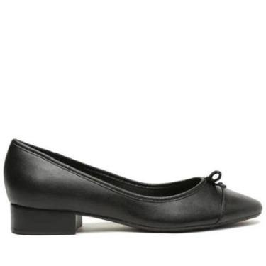 Imagem de Sapato Anacapri Salto Bloco Preto Classy-Feminino
