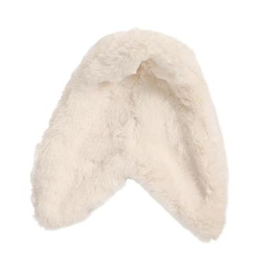 Imagem de Generic Cobertor de canto aconchegante em lã para pássaros, cama de canto macia e fácil de instalar, aconchegante para pássaros pequenos, como conures e, Leite Branco