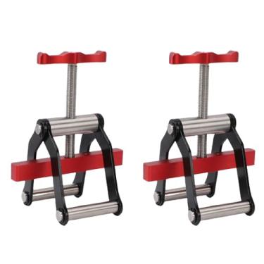 Imagem de Fockety Grampos de liberação de pressão em 4 direções, grampos de pressão para painéis, sistemas de fixação de cantos para painéis de madeira em armários, tampos de mesa e móveis