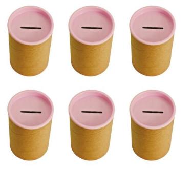 Imagem de 50 Cofre 6x10 P/ Personalizar Lembrancinha Festas mimo batizado escola