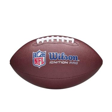 Imagem de Wilson NFL Ignition Pro Eco Football - tamanho jovem, marrom