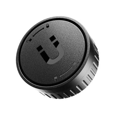 Imagem de GUANZHI de AirTag Ultra Magnético para Carros, Caminhões e Reboques Suporte de Fita Extra Forte Impermeável e Design Minimalista à Prova de Quebrar, Forte (Suporte Magnético Único Preto)